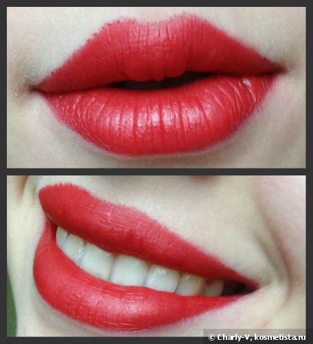 Дуэт помады ArtDeco Perfect Color Lipstick № 03 (Poppy Red) и блеска для губ Divage Vinyl Gloss № 3221