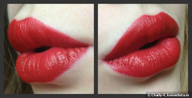 Ужасно прекрасная MAC Lipstick Matte Russian Red