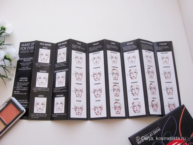 Make Up For Ever Pro Sculpting Face Palette #20