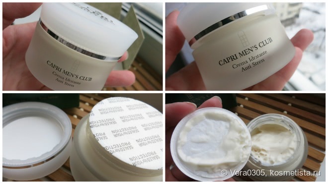 Capri Men’s Club, Anti-Stress Moisturizing Cream - о наших мужчинах замолвим мы слово