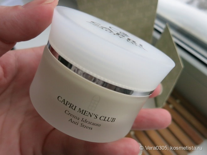 Capri Men’s Club, Anti-Stress Moisturizing Cream - о наших мужчинах замолвим мы слово