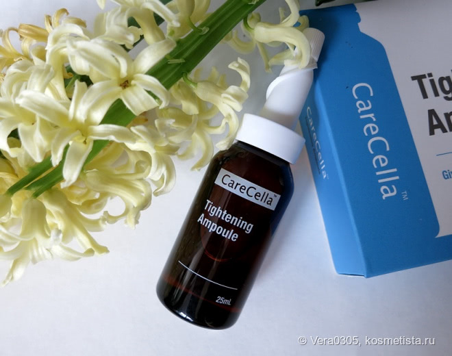 CareCella Tightening Ampoule - подтягивающая сыворотка из Кореи