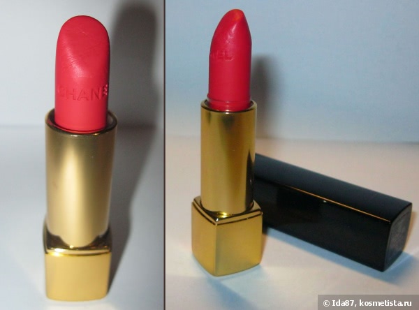 Сияющая и матовая губная помада Chanel Rouge Allure Velvet Luminous Matte Lip Colour №49 La Petillante