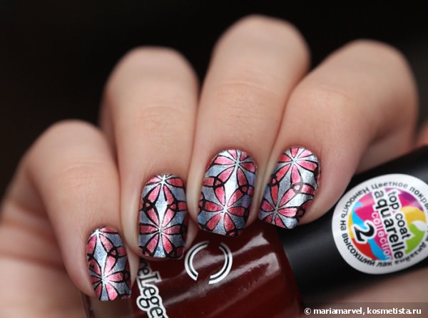 Dance Legend Top Coat Aquarelle в стемпинге