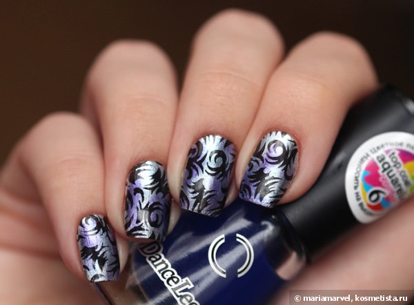 Dance Legend Top Coat Aquarelle в стемпинге