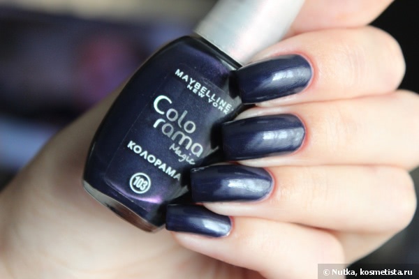 Maybelline Colorama Magic #103 Синяя птица - классика с космосом в сердце