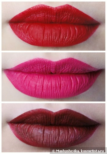 Жидкая матовая помада для губ Lime Crime Velvetines Liquid to Matte Lip Stain в оттенках Red Velvet, Pink Velvet, Wicked