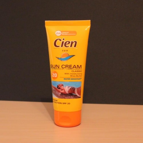 Cien sun Sun Cream SPF 20 Classic - мой спутник этого лета