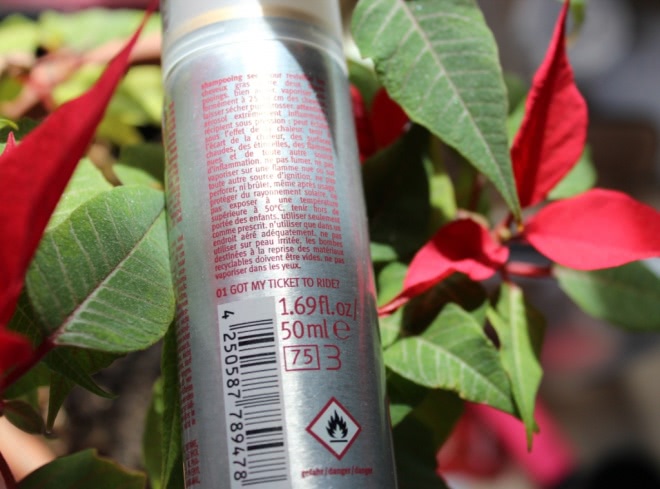 Essence Road Trip Dry Shampoo 01 Got my ticket to ride?