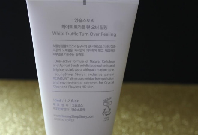 Young Shop Story White Truffle HD Turn Over Peeling