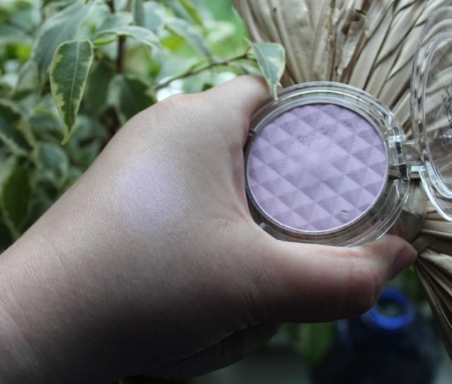 Лавандовые румяна TonyMoly Crystal blusher №04