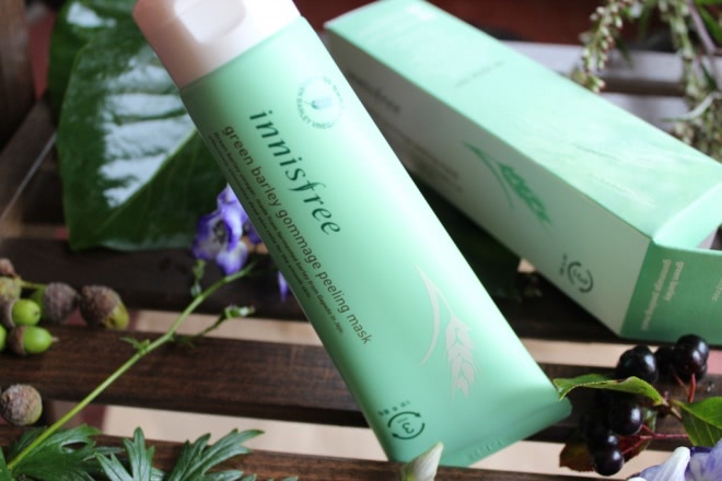 Пилинг Innisfree Green barley gommage peeling mask