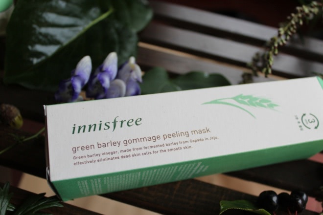 Пилинг Innisfree Green barley gommage peeling mask