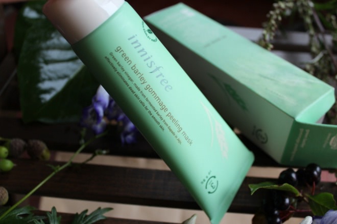 Пилинг Innisfree Green barley gommage peeling mask
