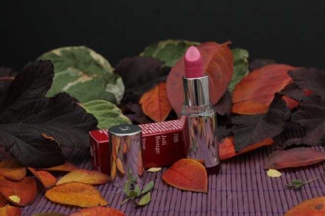 Clarins Joli Rouge №709 Parisian Pink Long-Wearing Moisturizing Lipstick