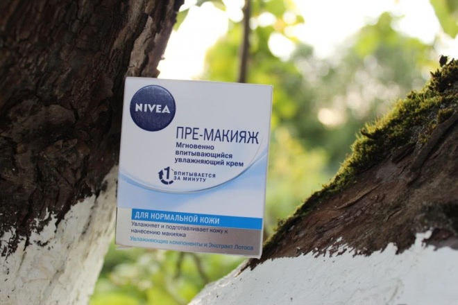 Nivea Нивея Пре-макияж Мгновенно впитывающийся увлажняющий крем