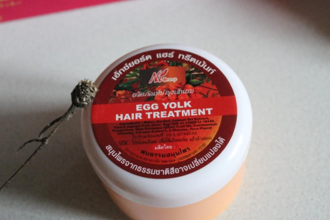Маска для волос NT Group Egg yolk hair treatment