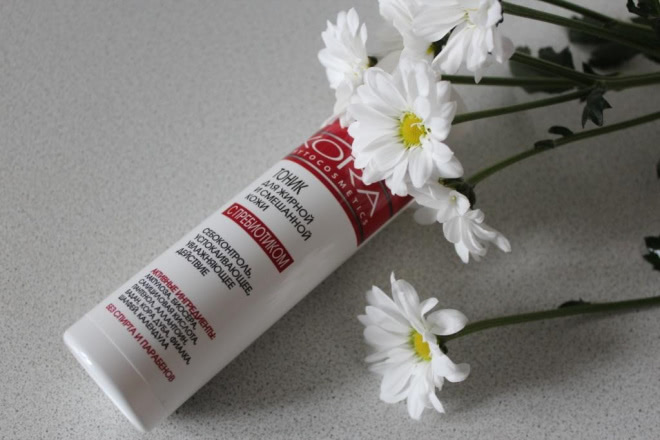 Kora Phytocosmetics Тоник для жирной и смешанной кожи с пребиотиком