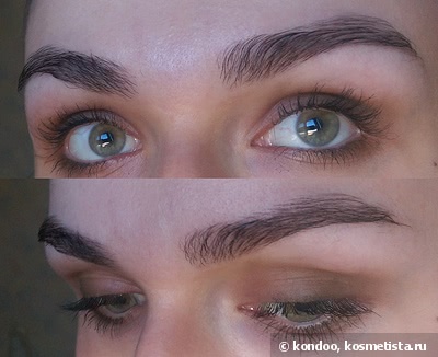 Карандаш для бровей Maybelline Brow Satin (цвет Dark brown)