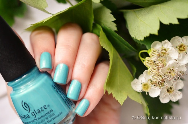 China Glaze Nail Laquer #83550 What I Like About Blue