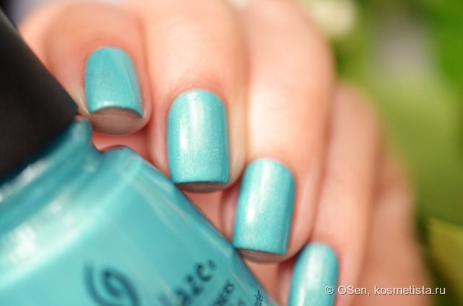 China Glaze Nail Laquer #83550 What I Like About Blue