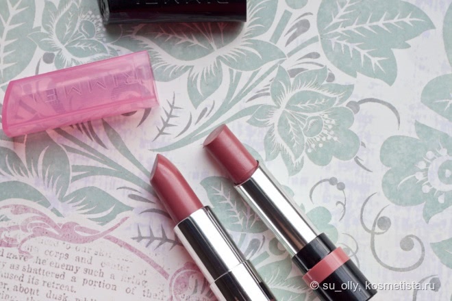 Две нюдовые помады от Rimmel