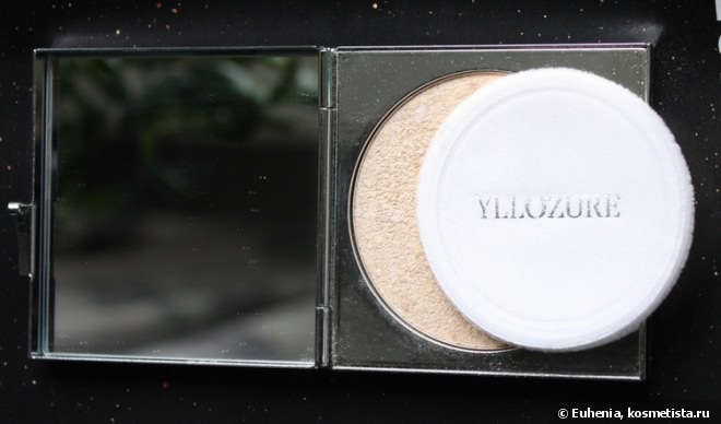 Ванильная планета. Пудра Yllozure Poudre Compacte Multicouleurs Planete, оттенок- 6 Vanille- Vanilla