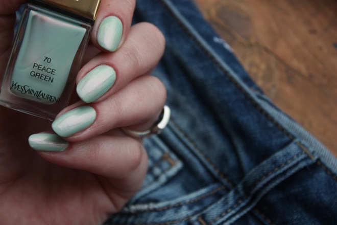 YSL La Laque Couture # 70 Peace Green
