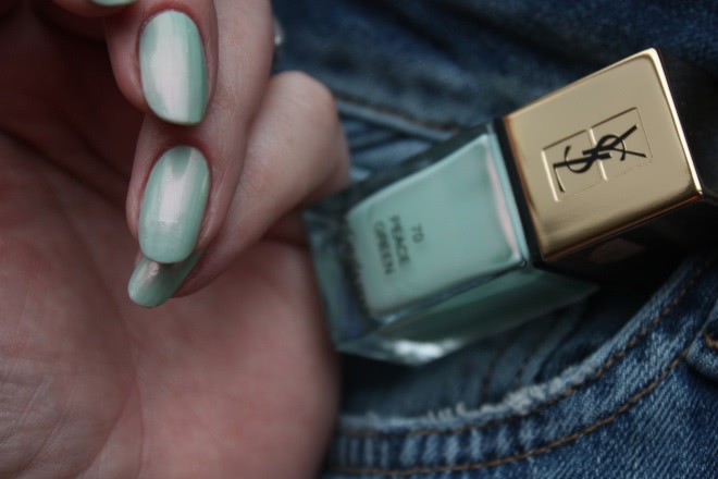 YSL La Laque Couture # 70 Peace Green