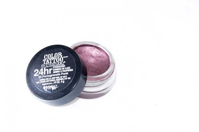Maybelline Eye Studio Color Tattoo 24HR Gel Cream Shadow - 35 On and On Bronze, 65 Pink Gold, 30 Pomegranate Punk и 45 Infinite White