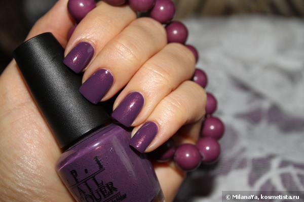 Первый любимчик OPI Nail Lacquer - Dutch’Ya Just Love Opi?