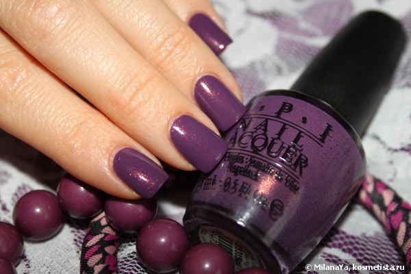 Первый любимчик OPI Nail Lacquer - Dutch’Ya Just Love Opi?