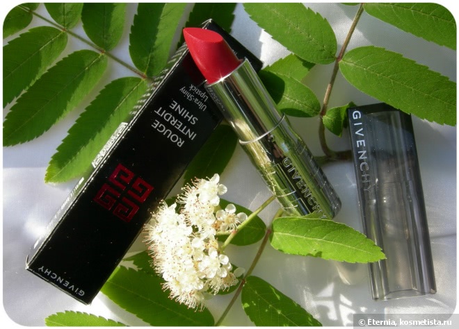 Givenchy Rouge Interdit Shine №33 Charming Pink - моя арбузная страсть для губ