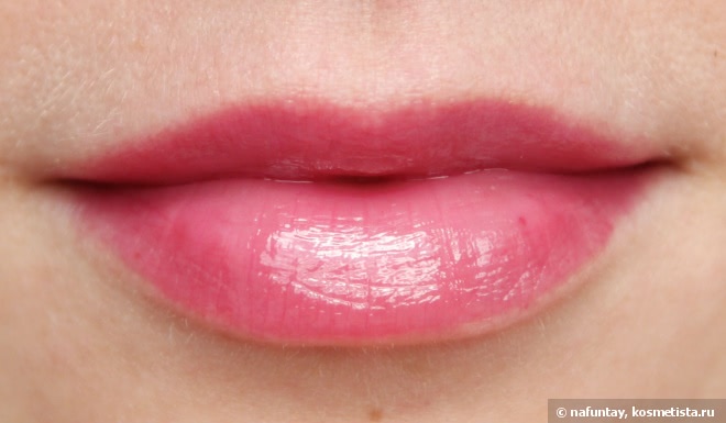 Ароматный и красивый арбузик с Loreal Infaillible Lip Glosses в оттенке 305