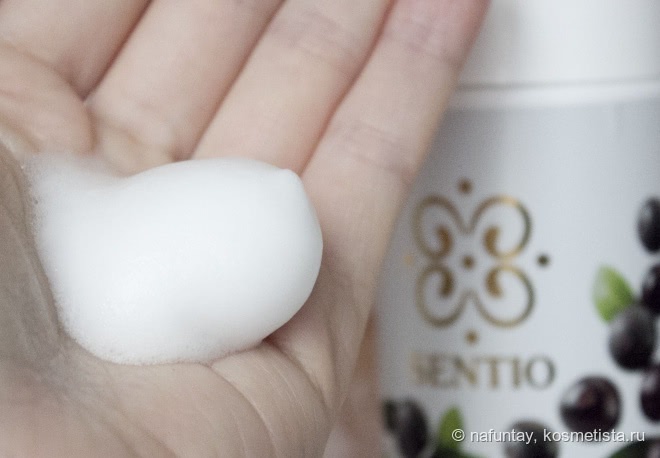 Кажется нежнее уже и быть не может-пенка для умывания Sentio Prebiotics and Asai Extract Cleansing Foam