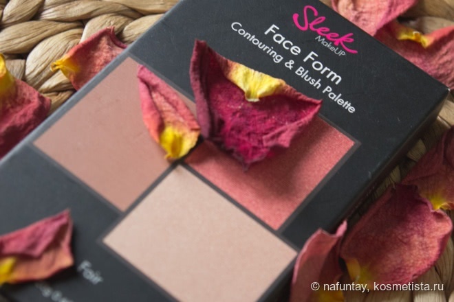 Румяные щечки с палеткой Face Form Countouring & Blush Pallet от Sleek Make Up