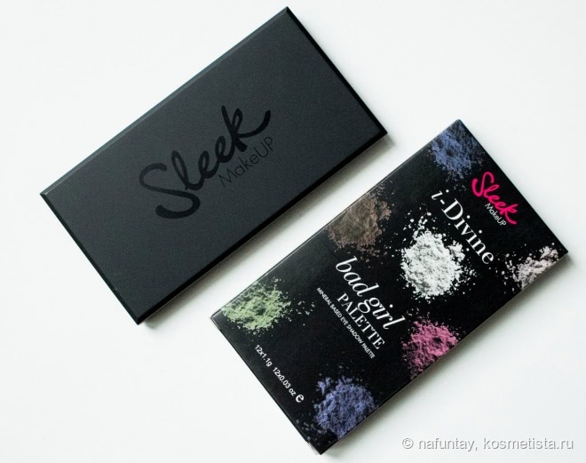 Крутая палетка теней от Sleek MakeUp I-Divine Eyeshadow Palette IN BAD Girl