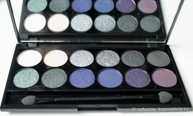 Крутая палетка теней от Sleek MakeUp I-Divine Eyeshadow Palette IN BAD Girl
