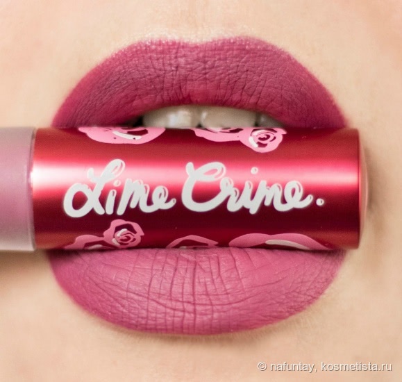 Сказка на губах или Makeup for Unicorns от Lime Crime Lipstick Velvetines в оттенке Polly