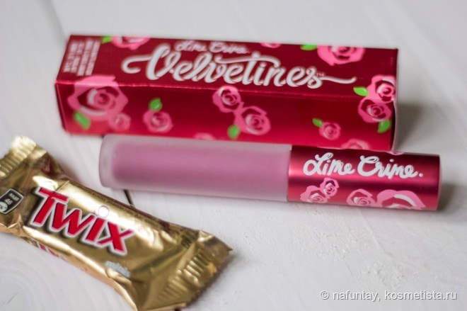 Сказка на губах или Makeup for Unicorns от Lime Crime Lipstick Velvetines в оттенке Polly
