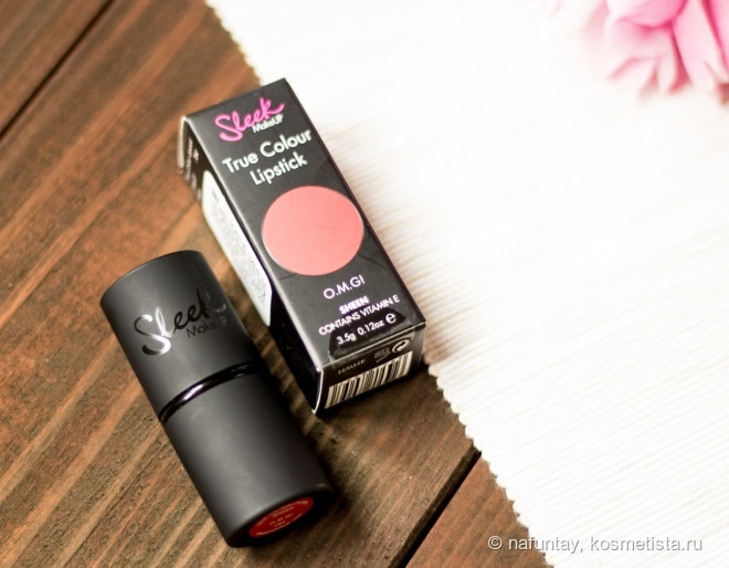 Краснее красного Sleek MakeUp True Colour Lipstick в оттенке OMG 784