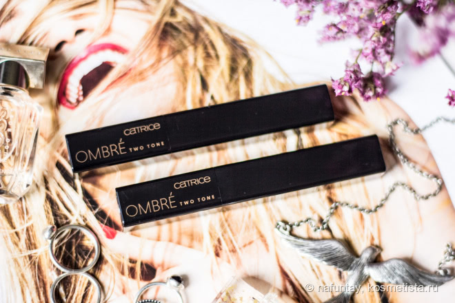 Моя красотка от Catrice Ombré Two Tone Lipstick 010 Rockabily Rosewood