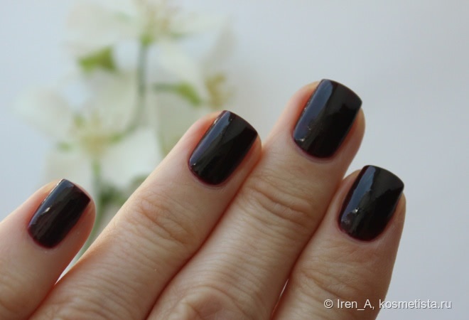 Вишня или терракота? Orly Nail Lacquer Naughty # 40006