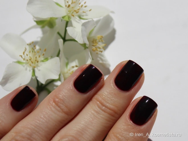 Вишня или терракота? Orly Nail Lacquer Naughty # 40006