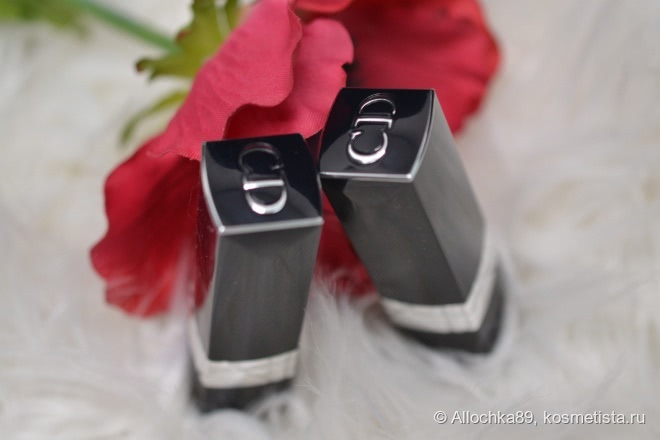 Помады Rouge Dior в оттенках 028 Mazette и 760 Times square