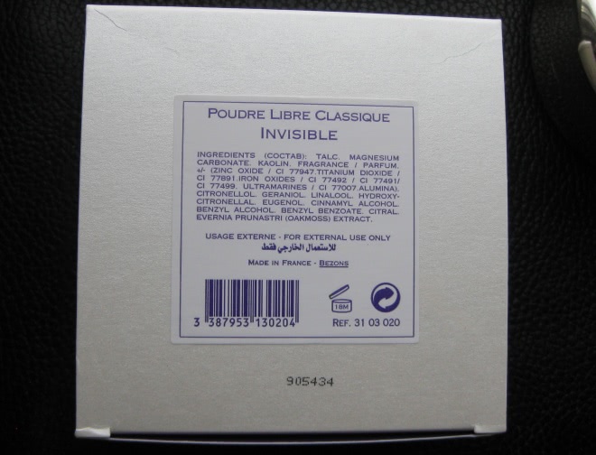 Второй обожаемый экземпляр - Caron Paris La Poudre Libre Classique Invisible