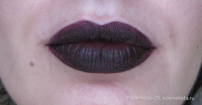 Черная роза NYX Full Throttle Lipstick