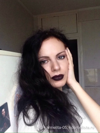 Черная роза NYX Full Throttle Lipstick