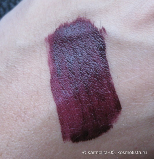 Переспевшая зимняя вишня Inglot HD Lip Tint matte 20