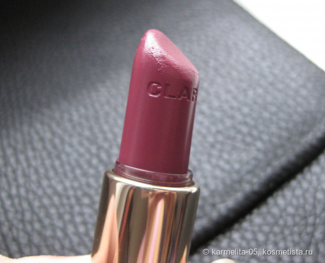 Clarins Joli Rouge 744 Soft Plum - специально для морозной зимы)